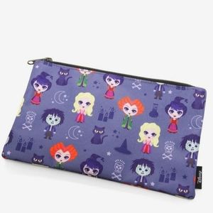 Loungefly Disney Hocus Pocus Chibi Characters Makeup Bag